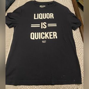 Original Penguin graphic Tshirt men’s medium navy blue’s